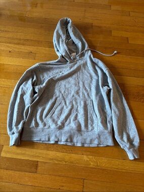 TNA Gray Heather Drawstring Hoodie